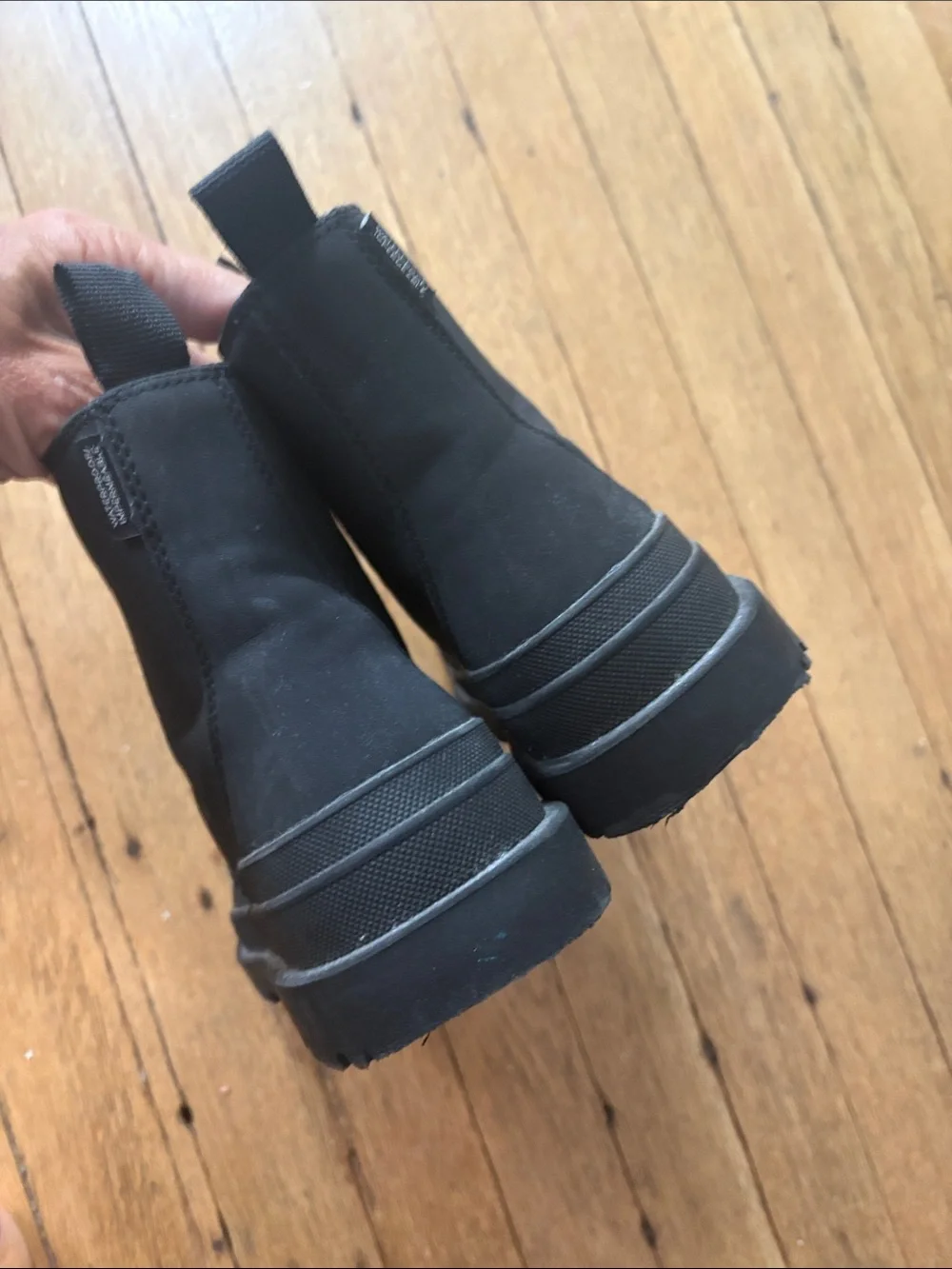 Waterproof Chelsea Boots kids size 2.5